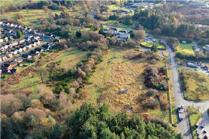 image of Burroughs Way land for sale - opposite view