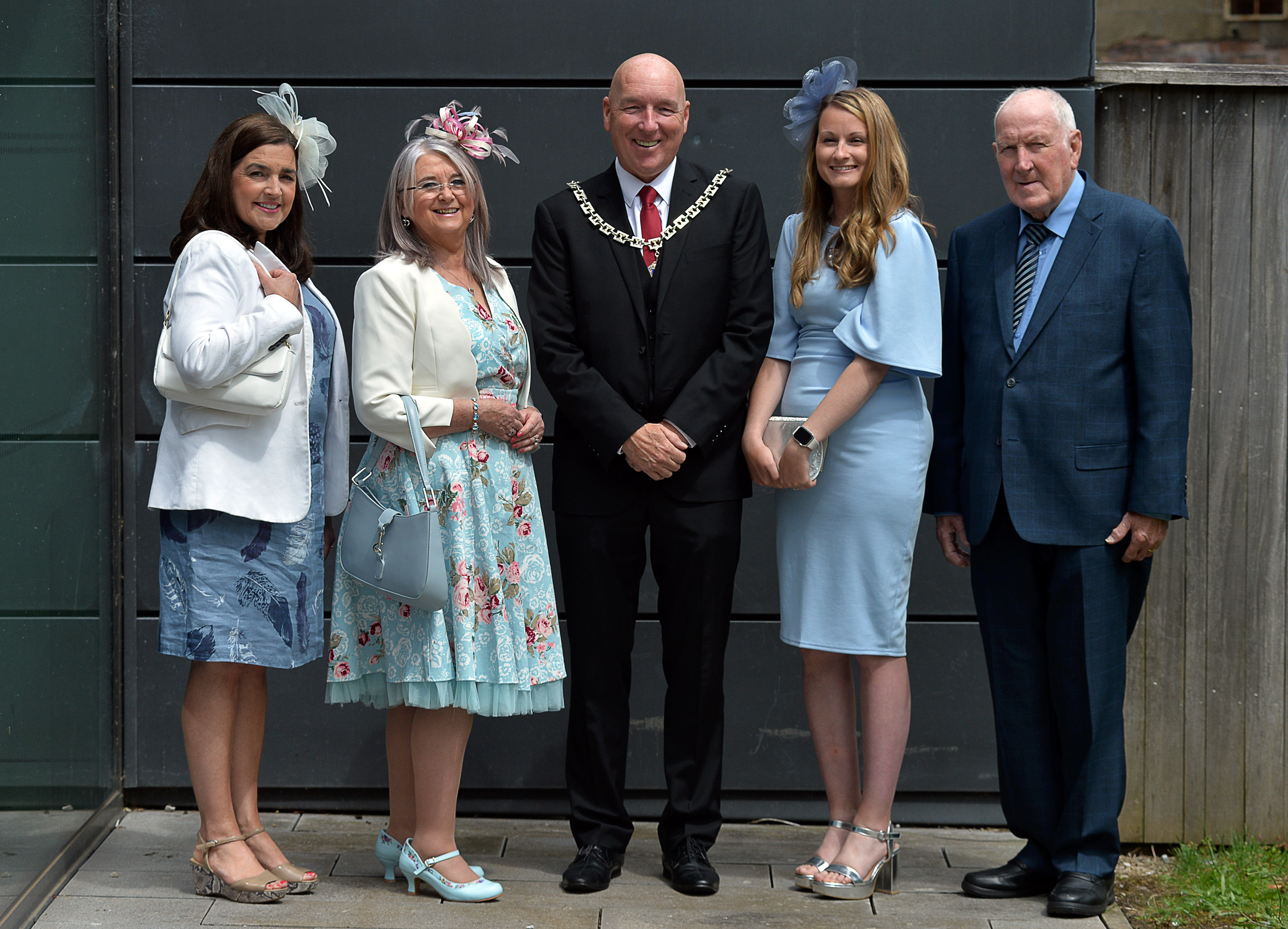 A group of West Dunbartonshire residents had tea with the Prince of Wales last week at the annual Royal Garden Party.
